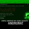 AndroRAT Simple Android RAT using Sockets