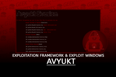Avyukt Exploitation Framework & Exploit Windows OS