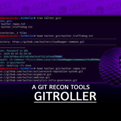 GitRoller A Git Recon Tools