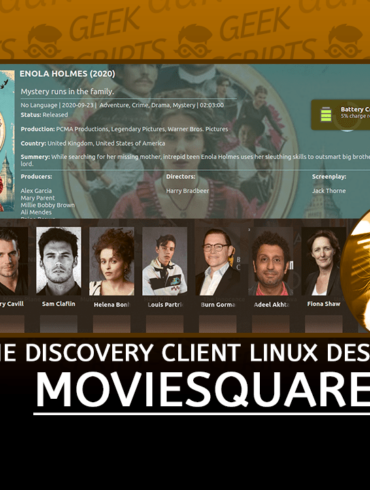 MovieSquare Movie Discovery Client for Linux Desktop