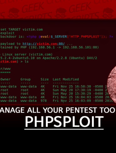 PHPSploit Full-Featured C2 Framework