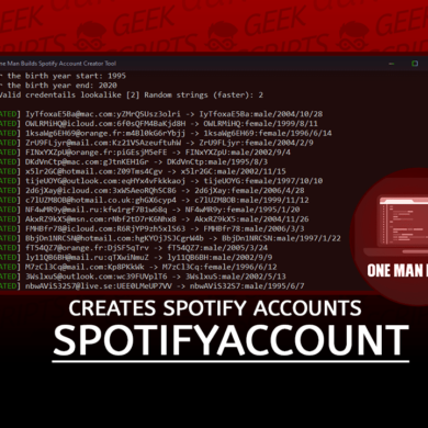 SpotifyAccountCreator Creates Spotify Accounts for You