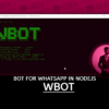 WBOT Simple Web based BOT for WhatsApp NodeJS