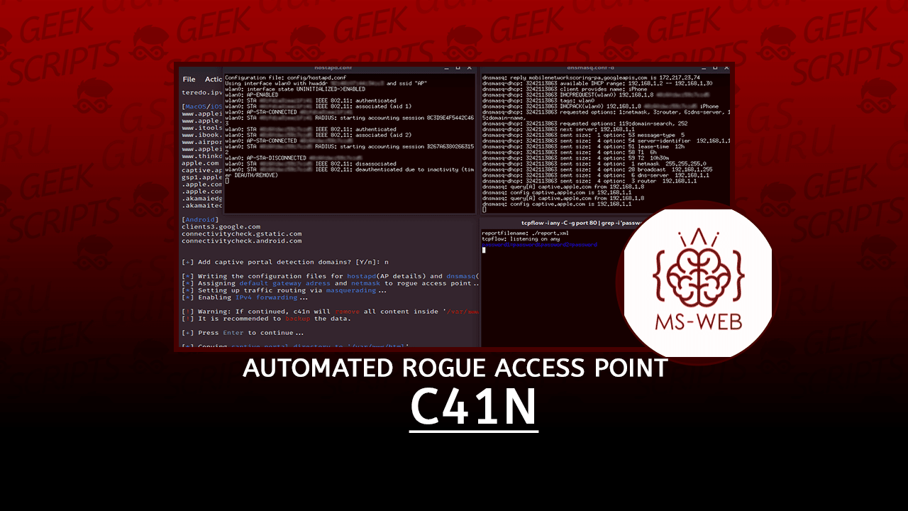 c41n Automated Rogue Access Point Setup Tool