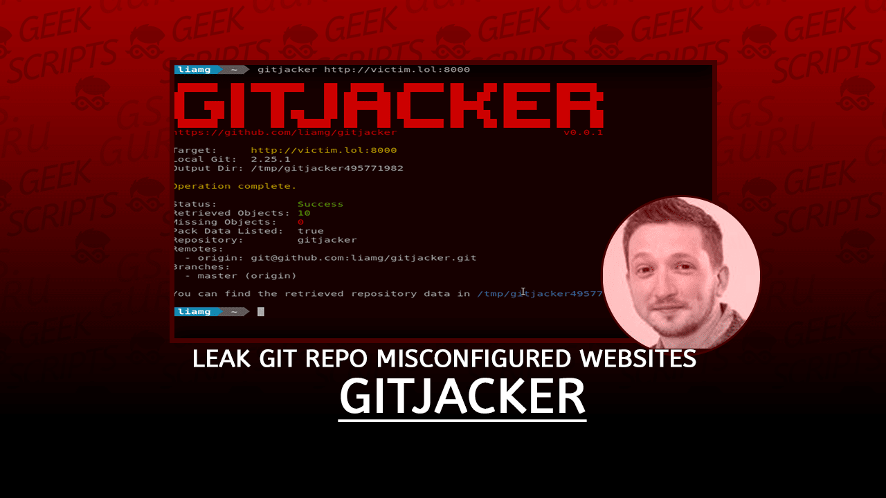 gitjacker Leak Git Repositories from Misconfigured Websites