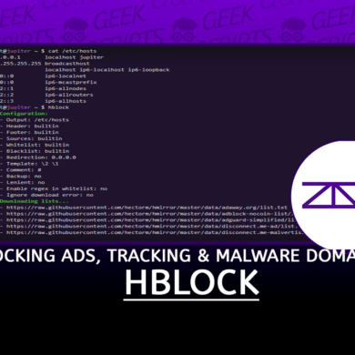 hblock Improve your Security and Privacy by Blocking Ads