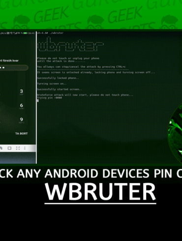 WBRUTER Crack Any Android Devices Pin Code