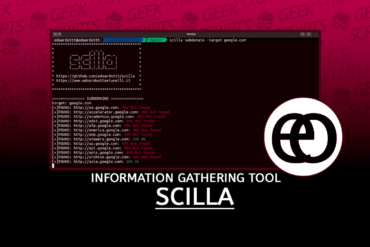 Scilla Information Gathering Tool