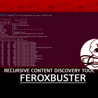 FeroxBuster Recursive Content Discovery Tool