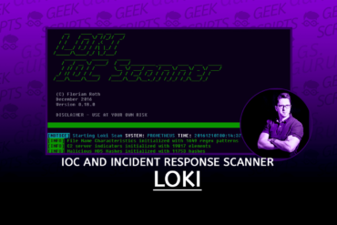 Loki Simple IOC and Incident Response Scanner