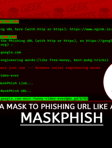 MaskPhish Give a Mask to Phishing URL like a PRO