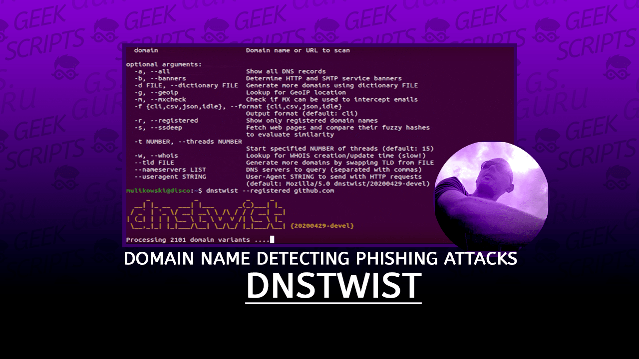 dnstwist Domain Name Permutation Detecting Phishing Attacks