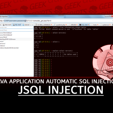 jSQL Injection Java Application for Automatic SQL Injection