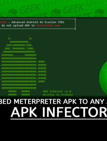 APK Infector EmbedB meterpreter APK to any APK