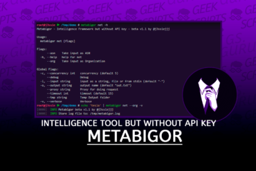 Metabigor Intelligence tool but without API key