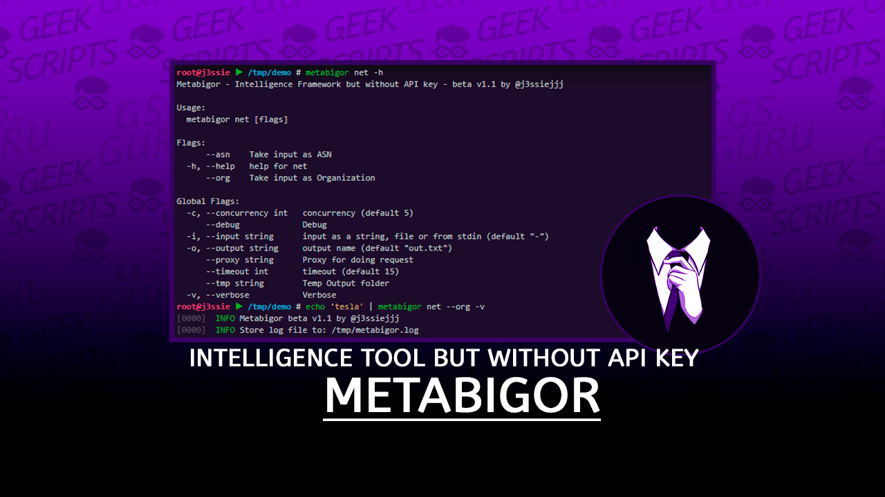 Metabigor Intelligence tool but without API key
