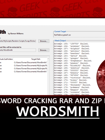 WordSmith Password Cracking RAR and ZIP Files