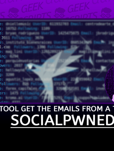 SocialPwned OSINT Tool Get the Emails from a Target
