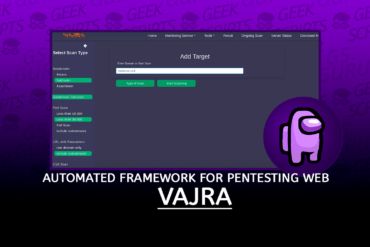 Vajra Automated Web Hacking Framework for Pentesting
