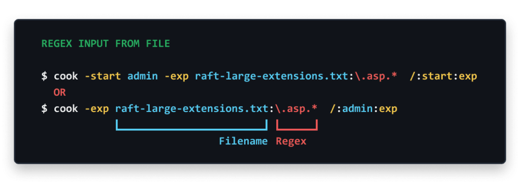 Regex Input from File