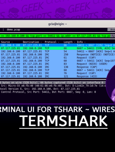 Termshark A terminal UI for tshark inspired by Wireshark