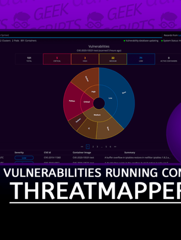 ThreatMapper Identify Vulnerabilities in Running Containers