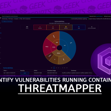 ThreatMapper Identify Vulnerabilities in Running Containers