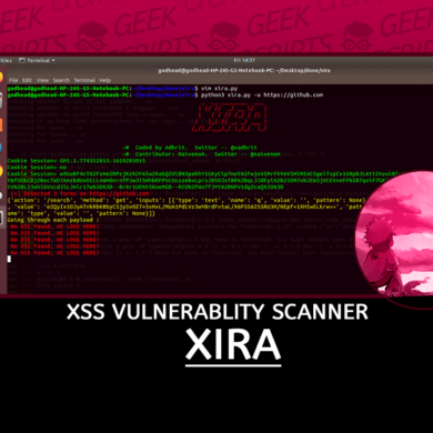 XIRA XSS Vulnerablity Scanner