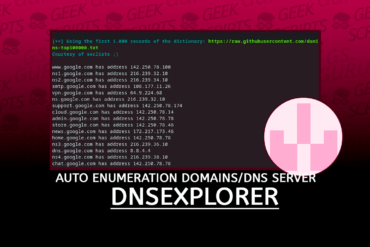 DNSExplorer Automates Enumeration of Domains and DNS Servers