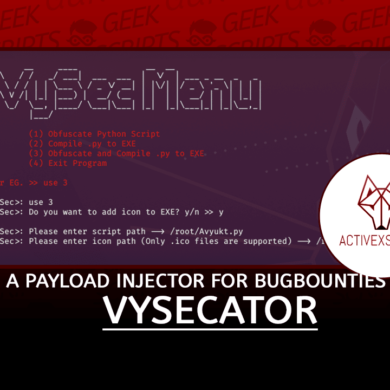 VySecator Tool to Obfuscate your Python Script