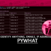 pyWhat Identify Anything, Emails, IP addresses