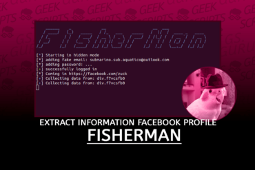 FisherMan Extract Information from Facebook Profiles