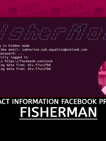 FisherMan Extract Information from Facebook Profiles