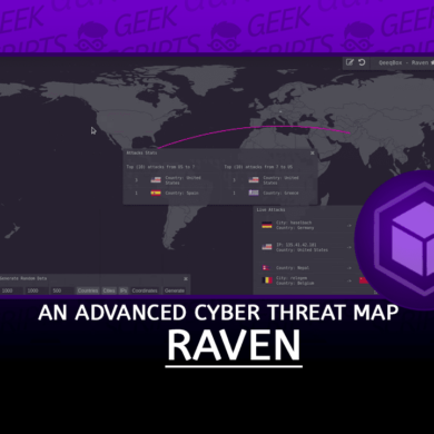 Raven An Advanced Cyber Threat Map