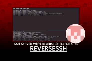 ReverseSSH SSH Server with Reverse Shell Functionality for CTFs