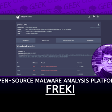 Freki Open-Source Malware Analysis Platform
