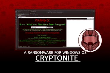 Cryptonite A Ransomware for Windows OS