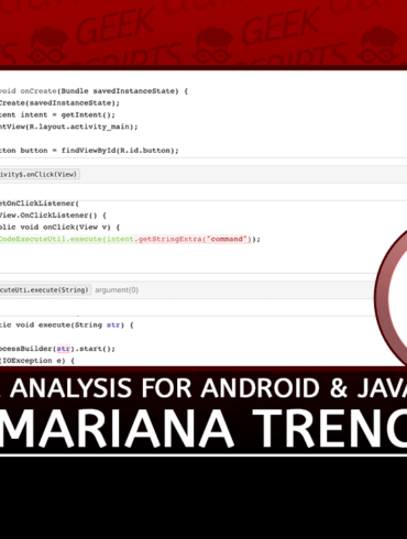 Mariana Trench Static Analysis Tool for Android and Java Apps
