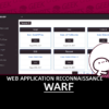 WARF Web Application Reconnaissance Framework