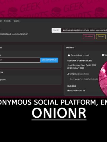 Onionr Private Decentralized Communication Network