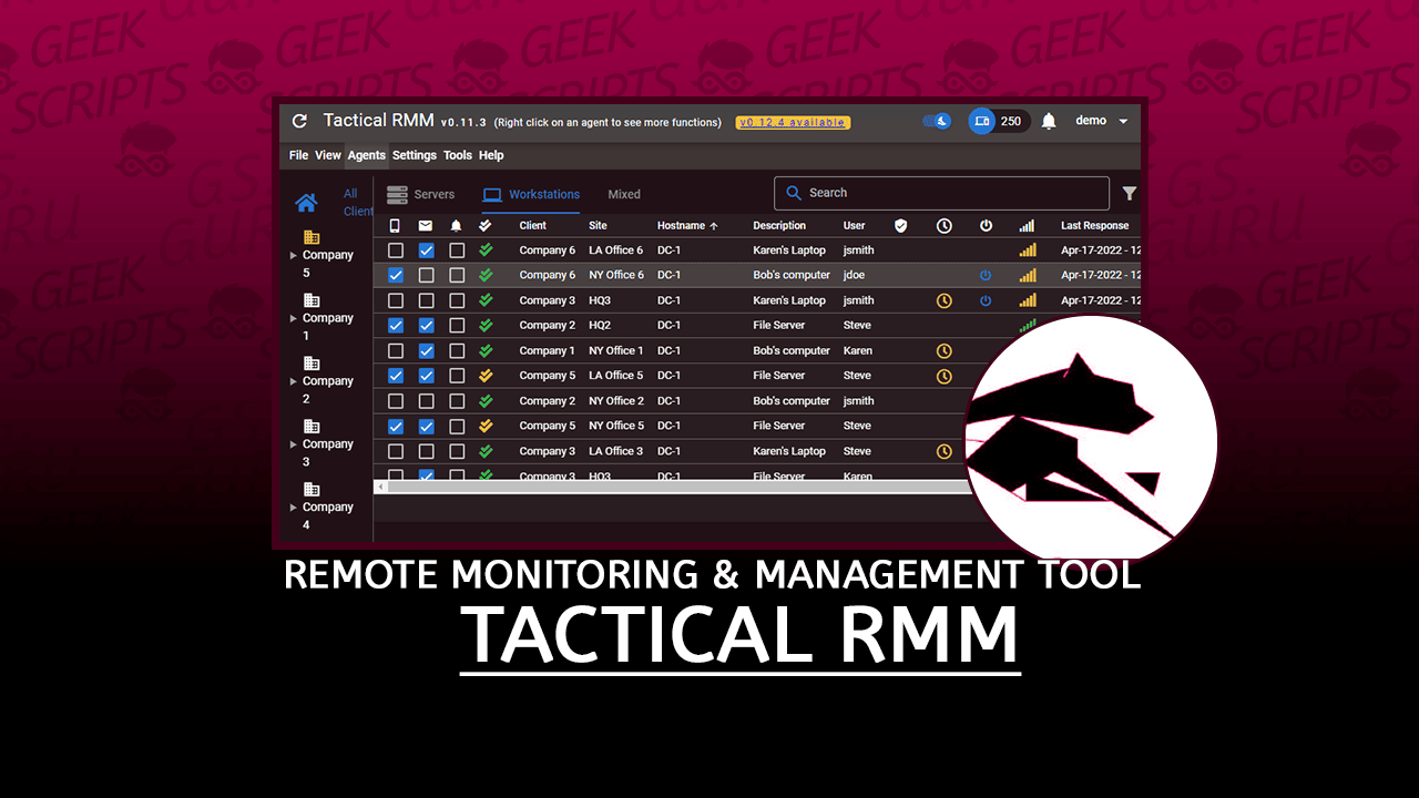 Tactical RMM A Remote Monitoring & Management Tool