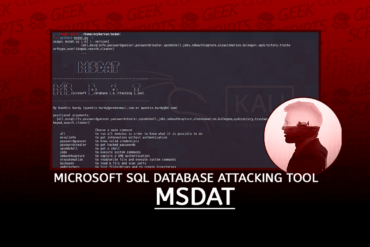 MSDAT Microsoft SQL Database Attacking Tool