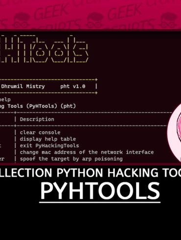 PyHTools Collection of Python Written Hacking Tools