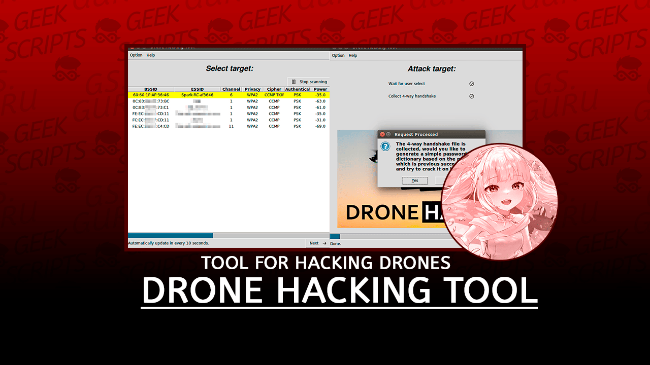 Drone Hacking Tool Tool for Hacking Drones