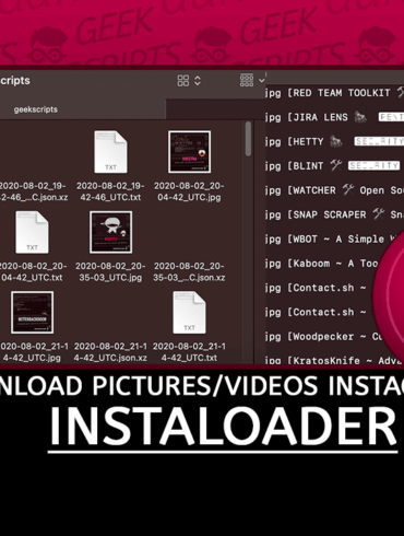 Instaloader Download Pictures Videos and other Metadata from Instagram