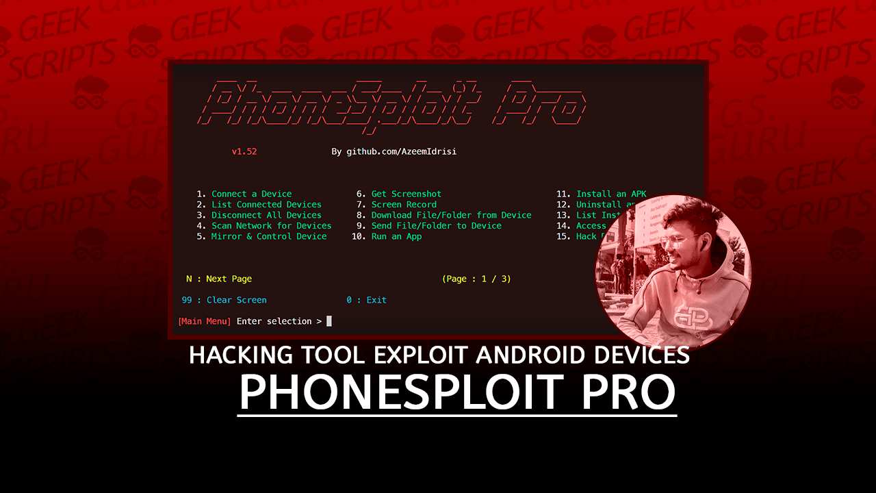 PhoneSploit Pro A Hacking Tool to Exploit Android Devices