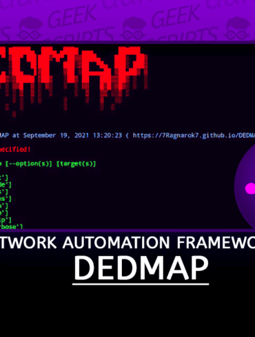 DEDMAP A Network Automation Framework focused on Cyber-Security