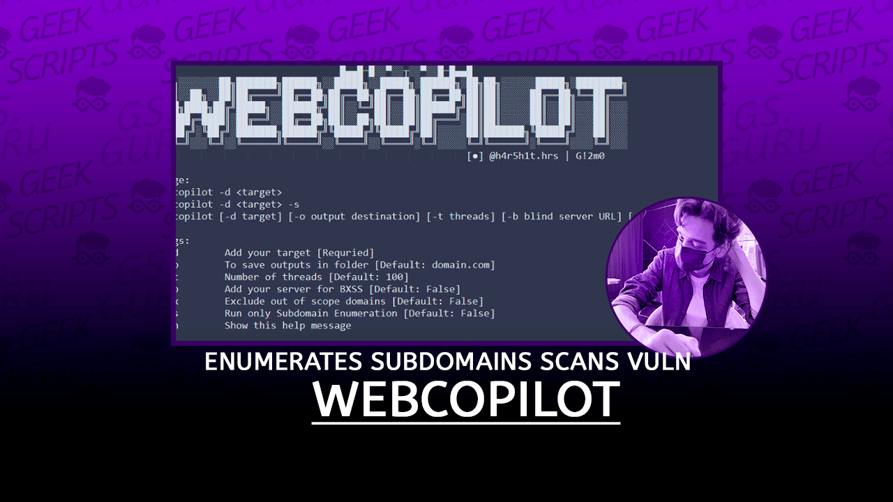 WebCopilot Enumerates Subdomains and Scans for Vulnerabilities